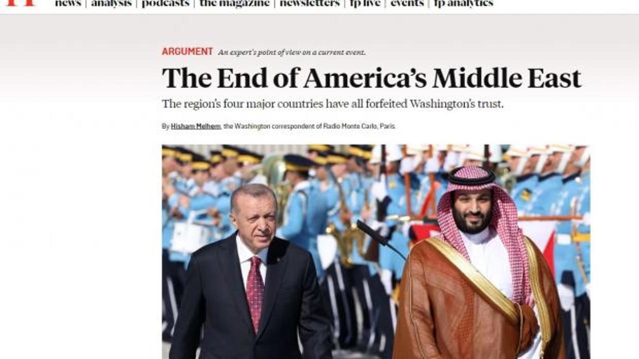 Amerikan Foreign Policy’den acı itiraf: Herkes kendi rotasını çizdi ABD’ye ihtiyaç yok