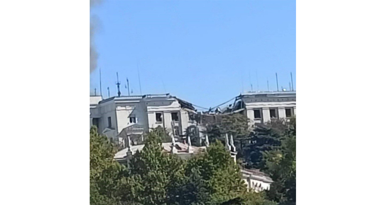 Ukrayna’dan Rusya’nın Kırım’daki Karadeniz Filosu karargahına füzeli saldırı