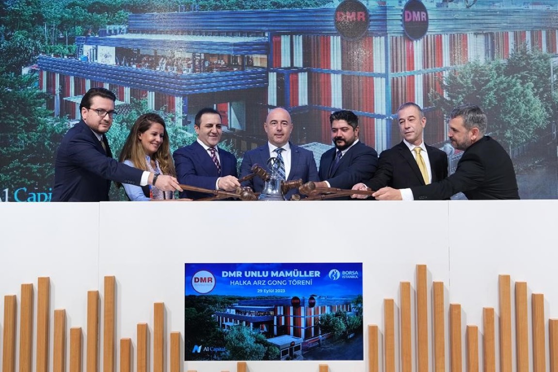 Borsa İstanbul’da gong DMR Unlu Mamuller için çaldı