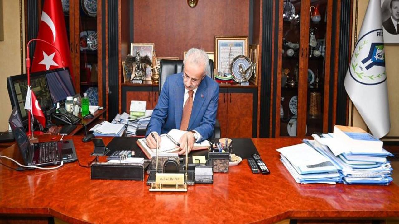 Bakan Uraloğlu: Rize’den İzmir’e uçuşlar 18 Eylül’de başlayacak