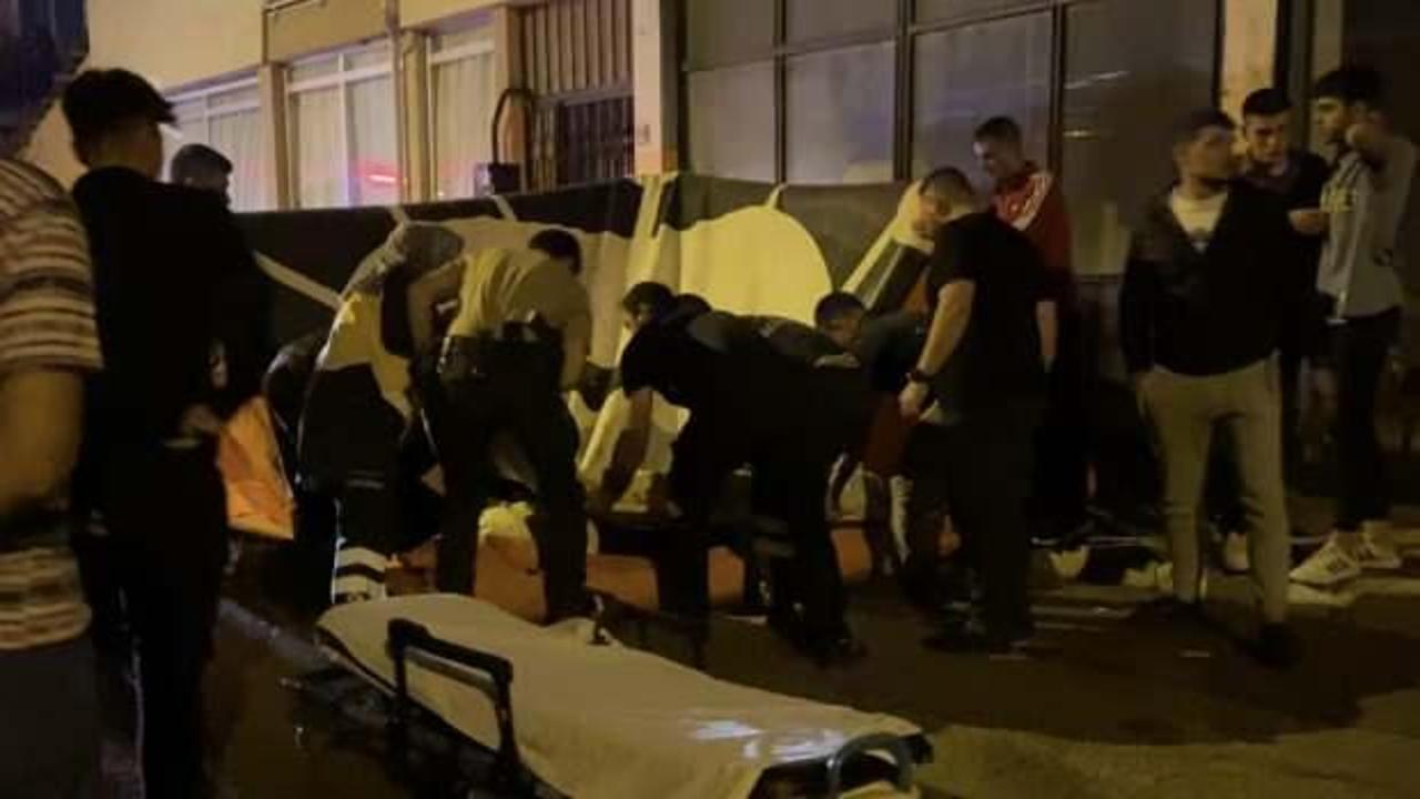 Beraber alkol aldığı arkadaşını 3. kattan aşağıya attı