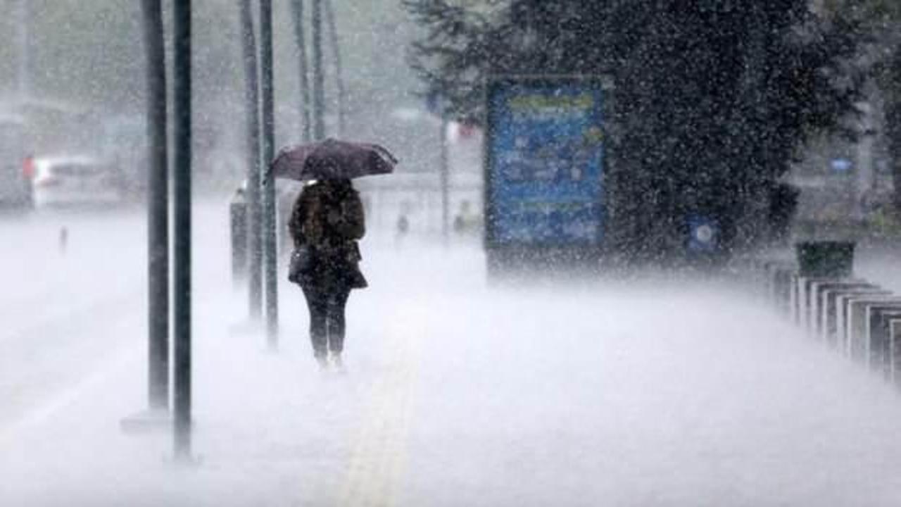 Birçok il için sağanak uyarısı geldi! İstanbul, Ankara ve İzmir’de hava nasıl olacak?