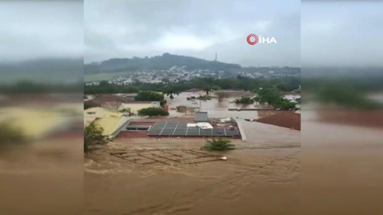 Brezilya’da sel: Evler suya gömüldü, onlarca ölü var