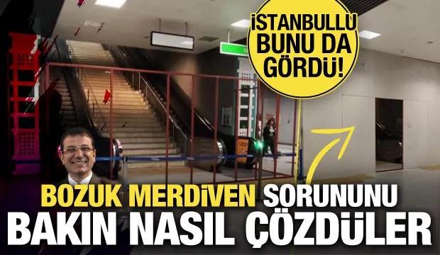 İBB'nin yürüyen merdiven skandalına Bağcılar Belediye Başkanı Özdemir'den tepki