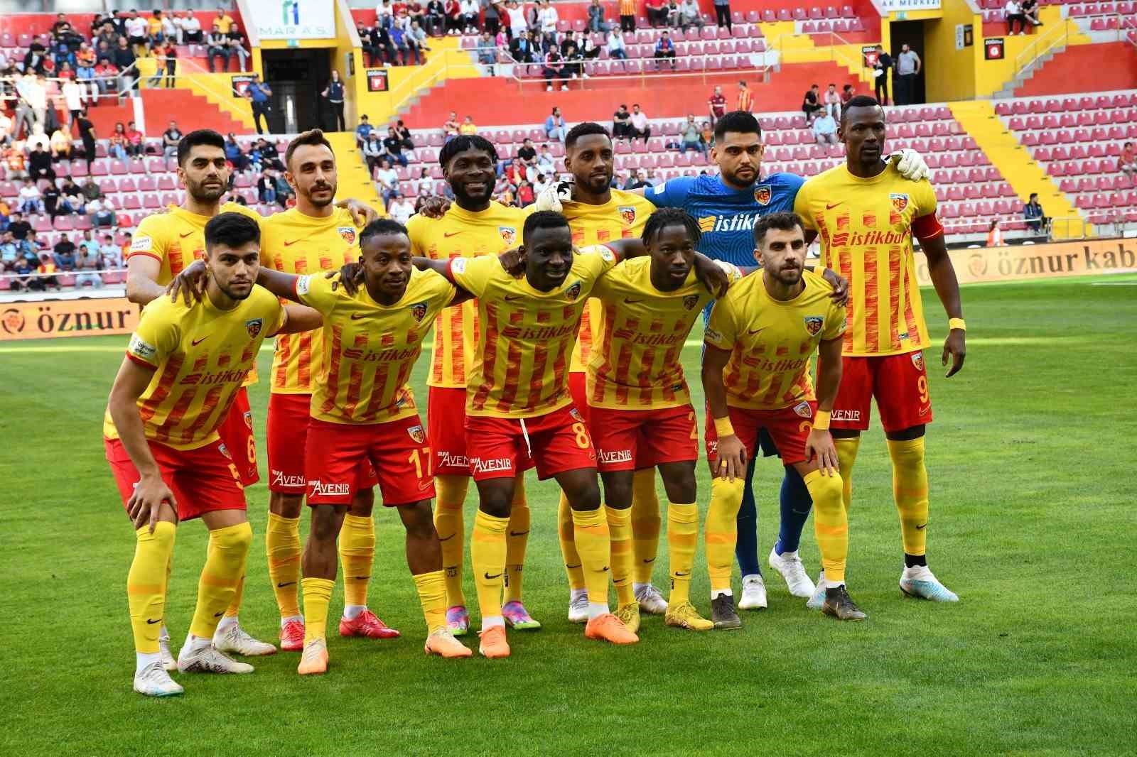 Kayserispor 5 maçta yenilmedi: 9 puan topladı