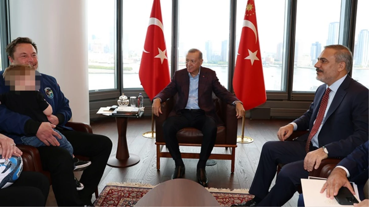 Cumhurbaşkanı Erdoğan’dan “Elon Musk” açıklaması: Tesla’nın Türkiye’de yatırım gerçekleştirmesi konusunu görüştük, bir çalışma yapılacak