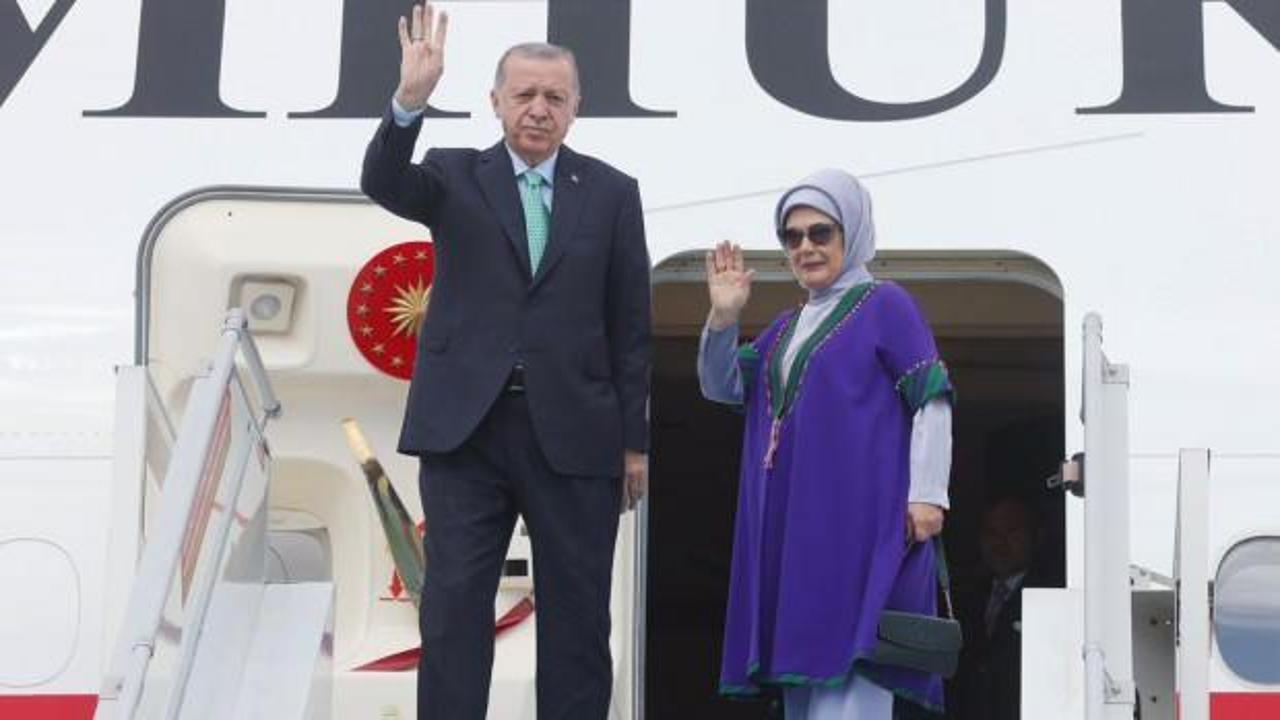 Cumhurbaşkanı Erdoğan, G20 Liderler Zirvesi için Hindistan’a gitti