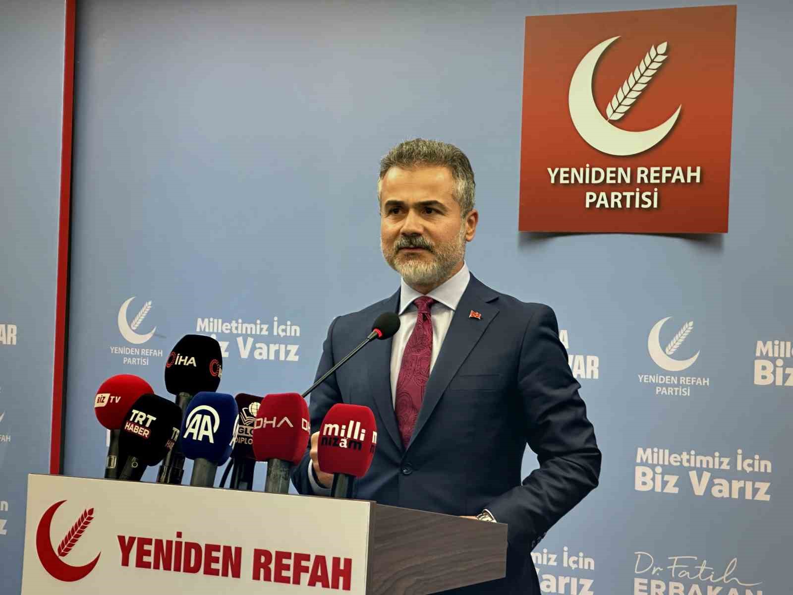 Yeniden Refah Partisi Genel Başkan Yardımcısı Kılıç: “Gelen tekliflere göre ittifak süreçlerini değerlendiririz”