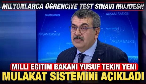 Bakan Tekin açıkladı: AYM'nin kararını bekliyoruz