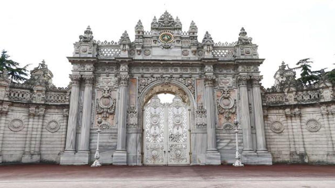 Dolmabahçe Sarayı’ndaki restorasyonda sona gelindi