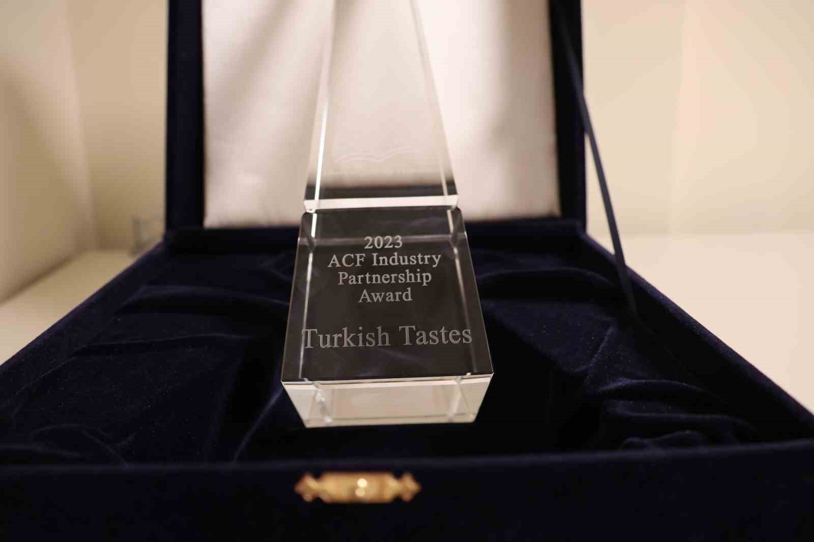 Turkish Tastes ABD’de ilk ödülünü aldı