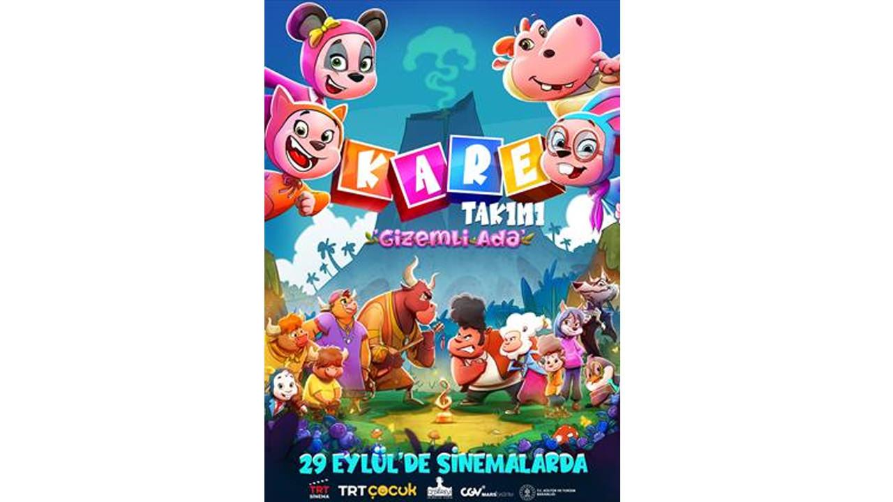 TRT ortak yapımı 'Kare Takımı: Gizemli Ada' vizyona girmeye hazırlanıyor