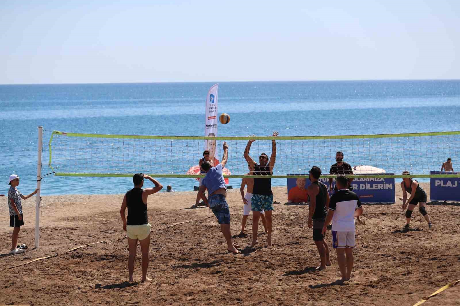 Büyükşehir’den plaj voleybolu turnuvası