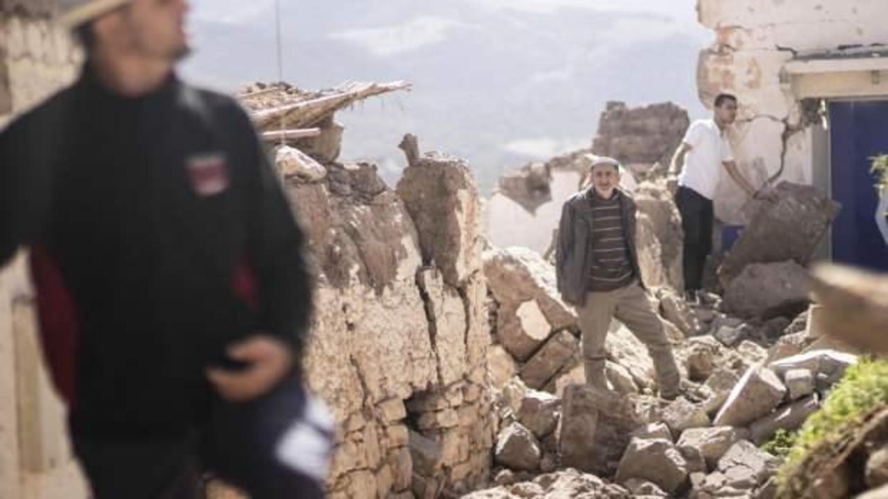 Ücra köyler yerle bir olmuştu: Fas’ta zamana karşı yarış