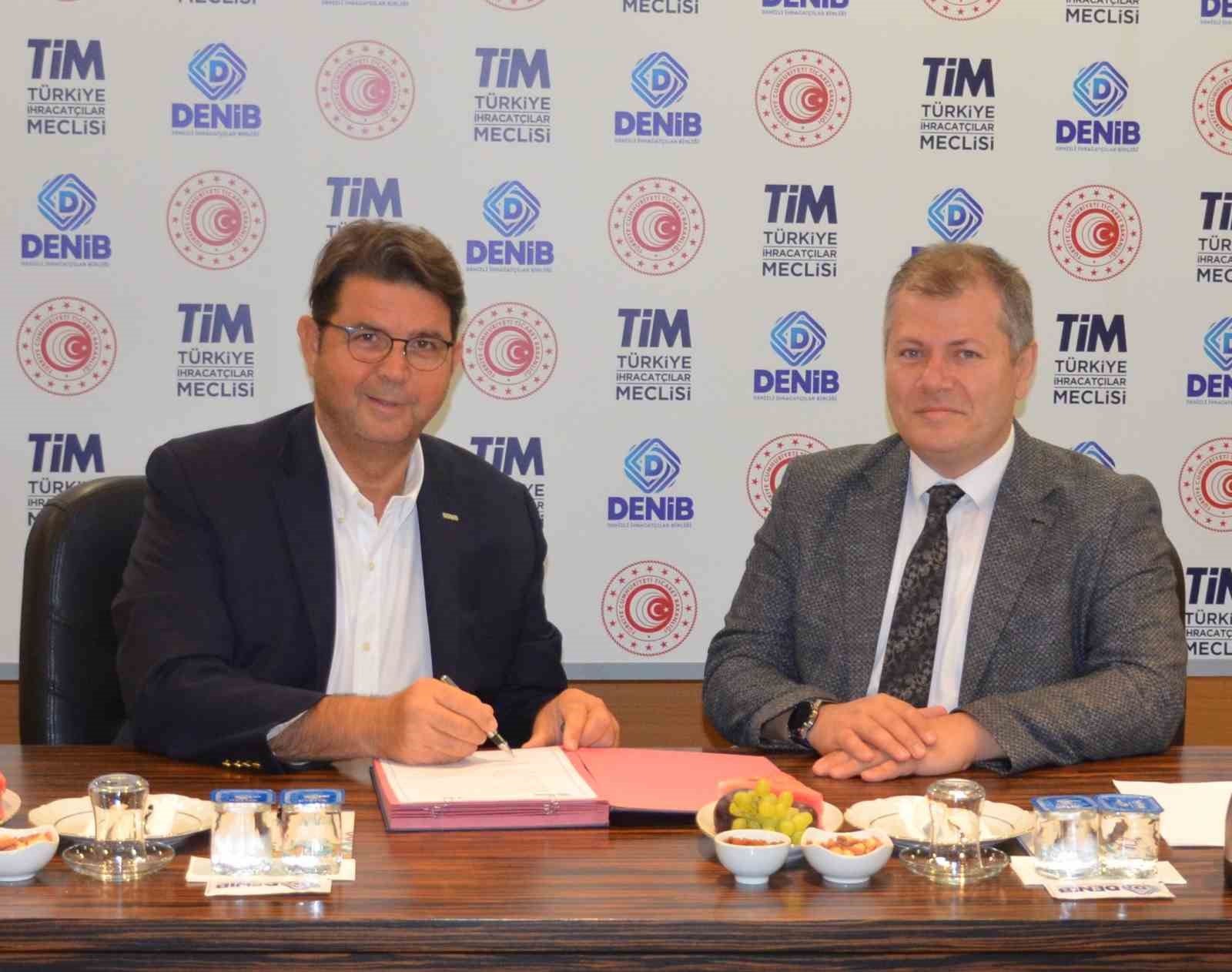 DENİB Kalite Kontrol Elemanı Yetiştirme Pojesi için ilk imzayı attı