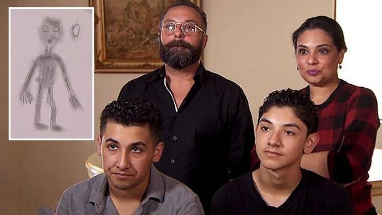 Gördükleri “uzaylı”yı tasvirleri alay konusu oldu