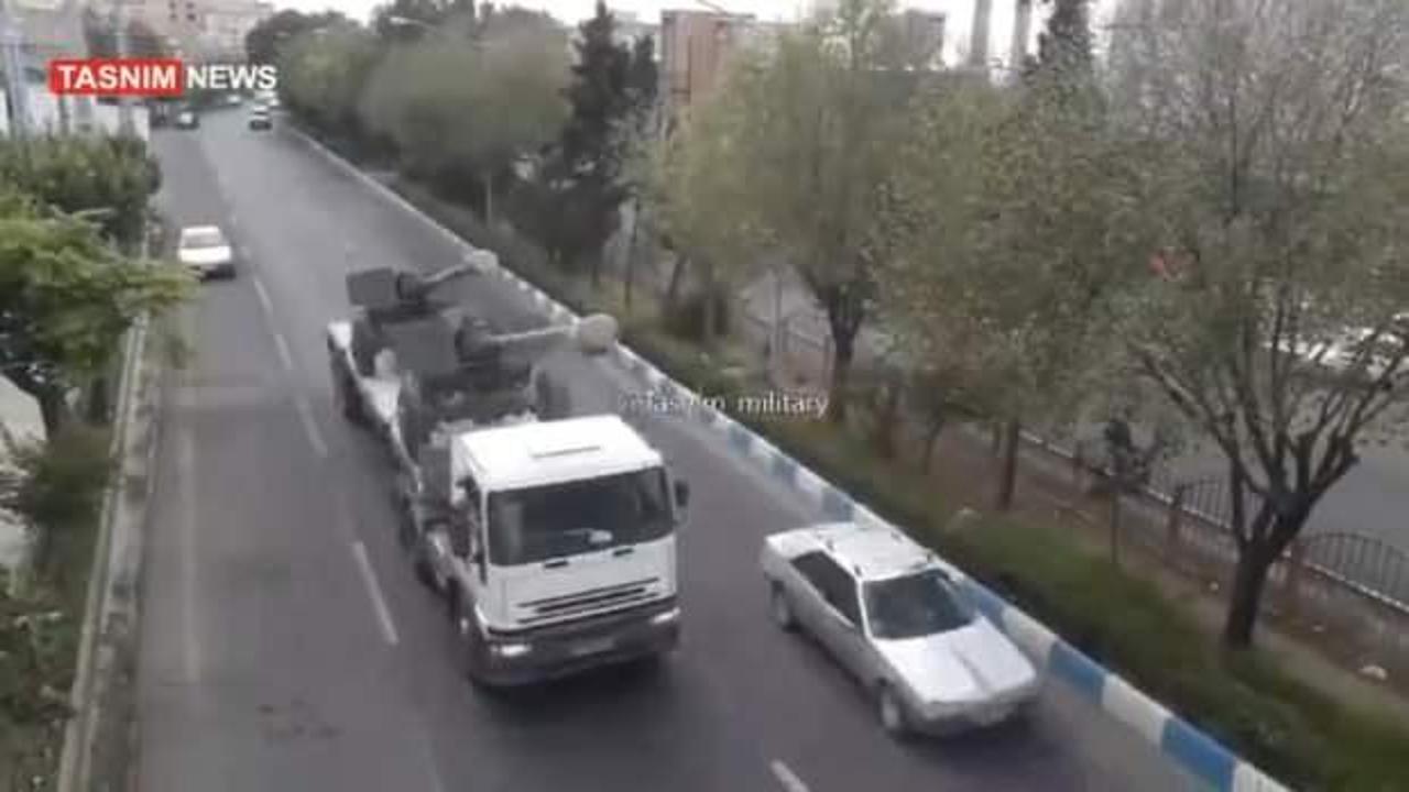 İran’dan kuzey sınırına askeri sevkiyat