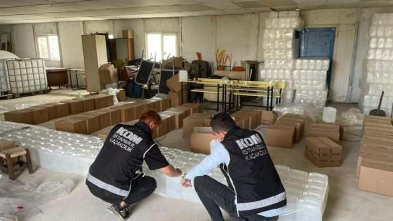 İstanbul’da dev operasyon: Sahte içki ele geçirildi, 34 gözaltı!