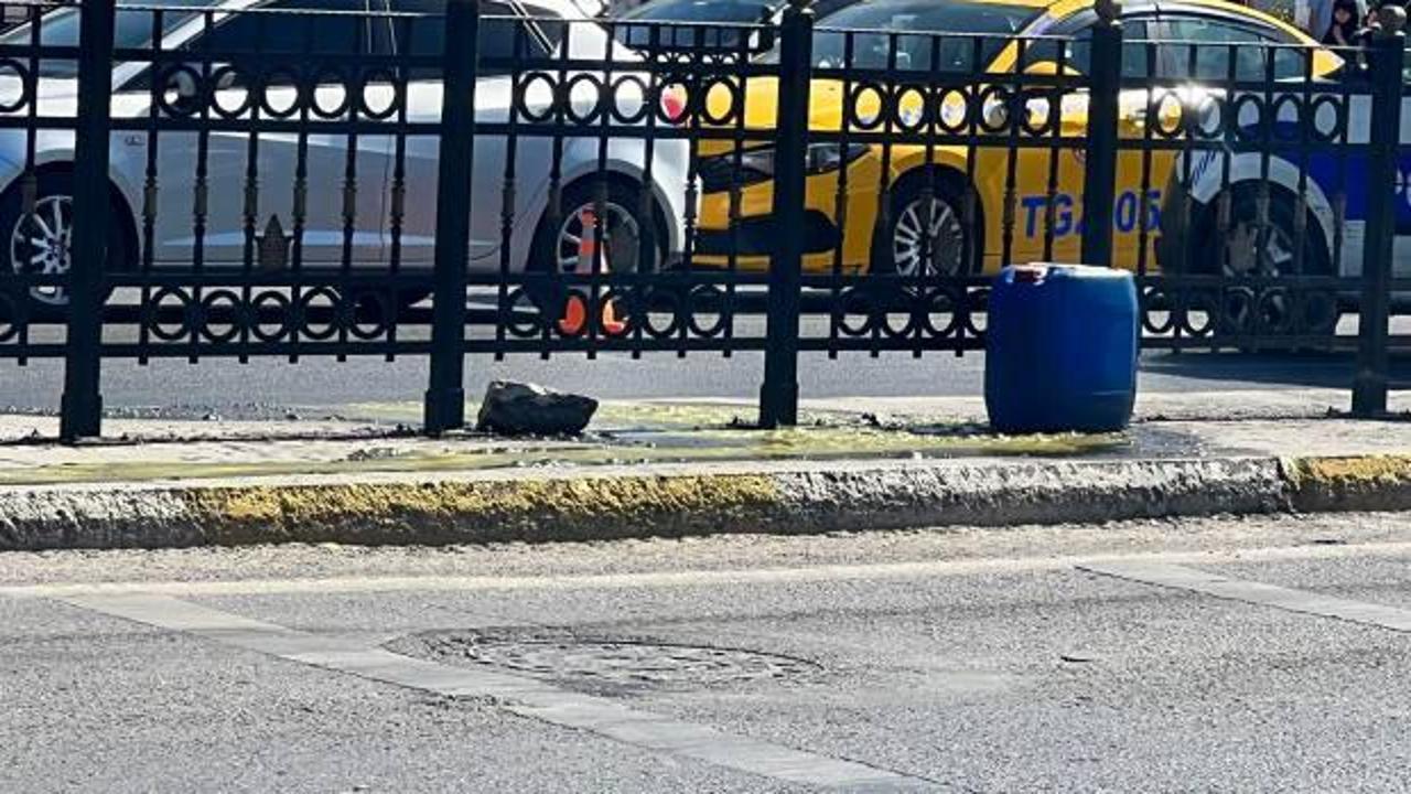 İstanbul’da kimyasal alarmı: Yol kapatıldı!