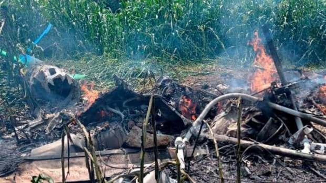 Meksika’da helikopter faciası