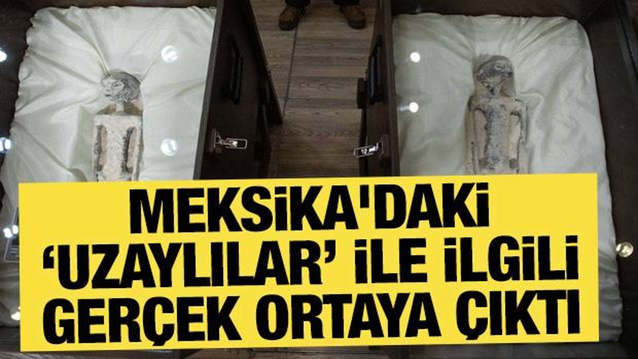 Meksika’daki uzaylı fosilleri ile ilgili gerçek ortaya çıktı
