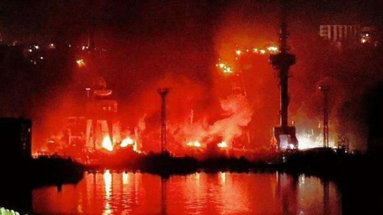 Ukrayna, Rus kontrolündeki tersaneyi vurdu