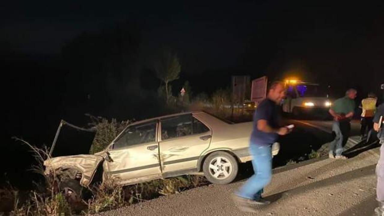 Minibüs ile otomobil çarpıştı: Çok sayıda yaralı