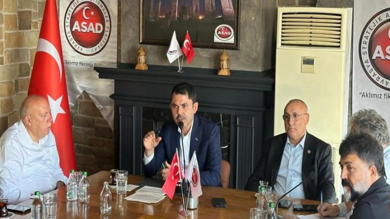 Murat Kurum ASAD Platformu’nun konuğu oldu: Yüksek kira fiyatlarına çözüm geliyor