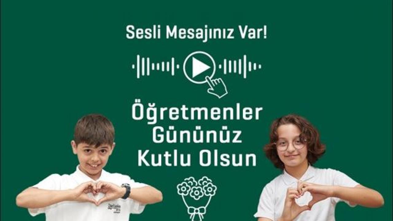 Öğretmenlere sevginizi Darüşşafaka Cemiyeti’nin öğretmenler günü sertifikalarıyla gösterin