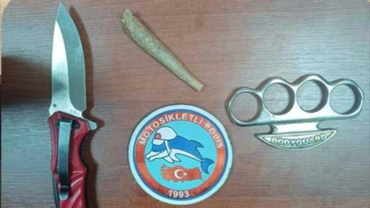 Plakasız motosikleti kullanan ehliyetsiz sürücüye 27 bin 72 TL ceza kesildi