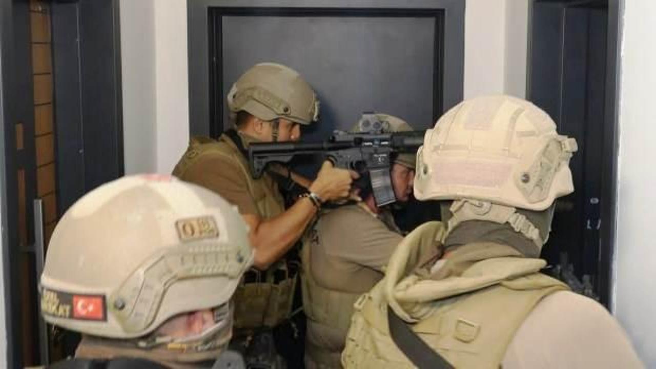 Rezidanstaki dairede 50 kilo eroin ele geçirildi