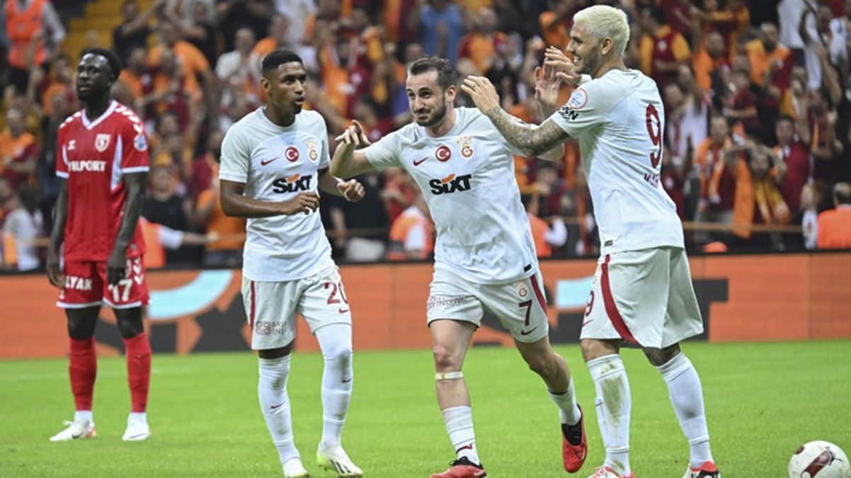 Galatasaray, Süper Lig’in 5. haftasında Samsunspor’u 4-2 mağlup etti