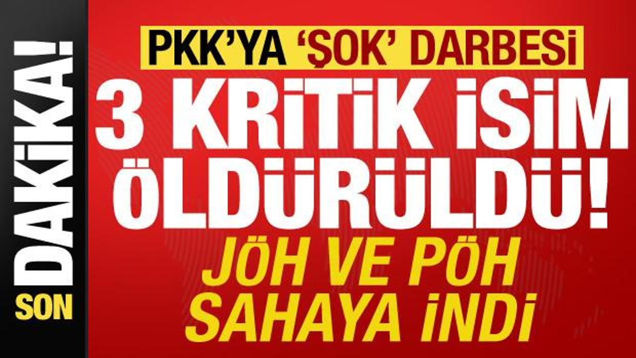 Son dakika: PKK’ya şok darbesi! Yerlikaya duyurdu, 3 kritik isim öldürüldü…