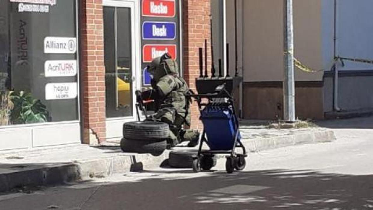 Tokat’ta panikleten cisim! Bomba sanıldı…