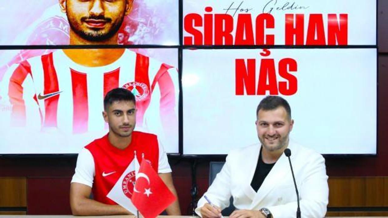 Ümraniyespor, Galatasaray’dan Siraçhan Nas’ı 1 yıllığına kiraladı