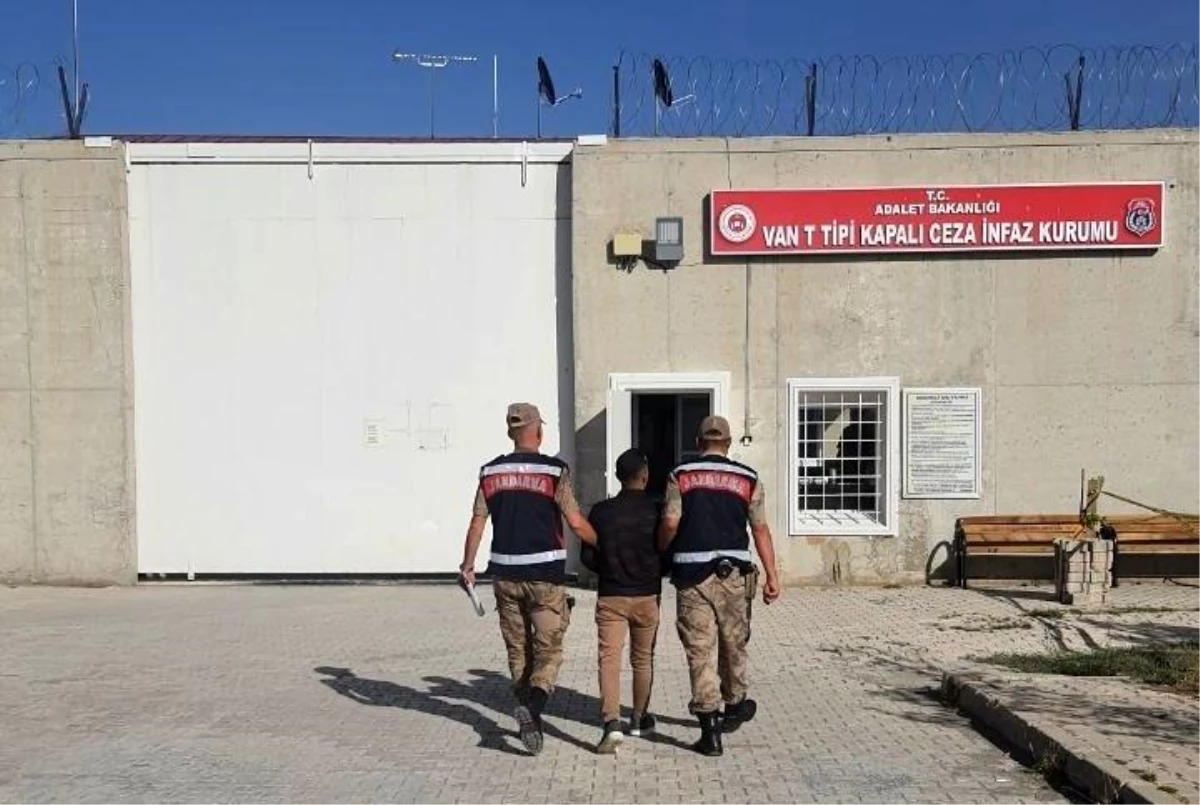 Van’da 12 Yıl Hapis Cezası Olan Şahıs Tutuklandı