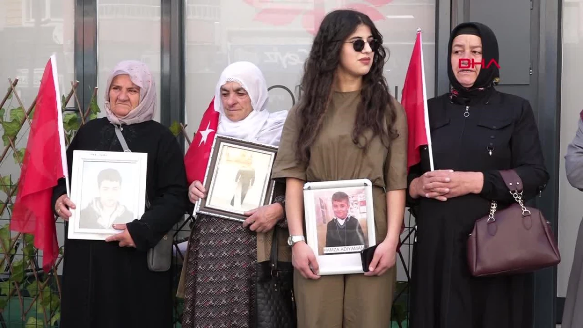 VAN’DA EVLAT EYLEMİNE KATILAN ANNE GÖZLERİM YOLDA, OĞLUMU İSTİYORUM