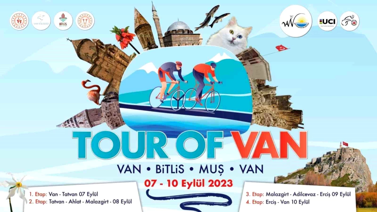 Van’da Uluslararası Bisiklet Turu Düzenlenecek