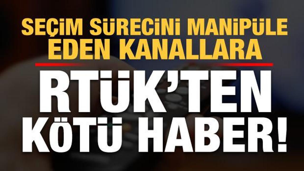 Ve RTÜK harekete geçti! Halk TV, Tele 1, KRT, TV5 Flaş Haber ve Sözcü TV…