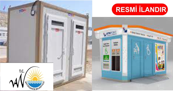 MODÜLER WC VE BEBEK BAKIM ALANLARI SATIN ALINACAK