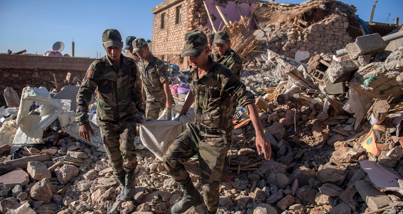 Fas’taki depremde can kaybı 2 bin 12’ye yükseldi