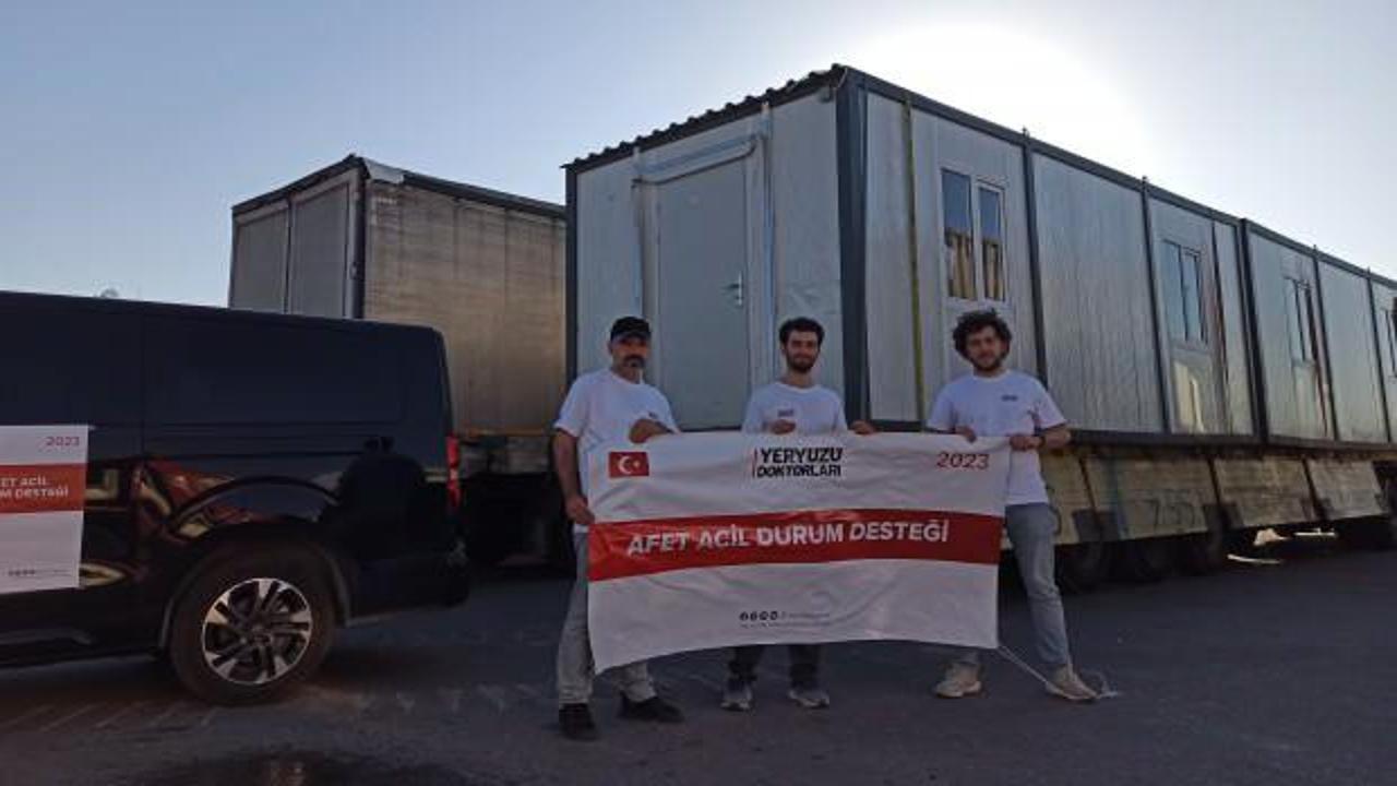 Yeryüzü Doktorları’ndan Libya’ya yardım malzemesi