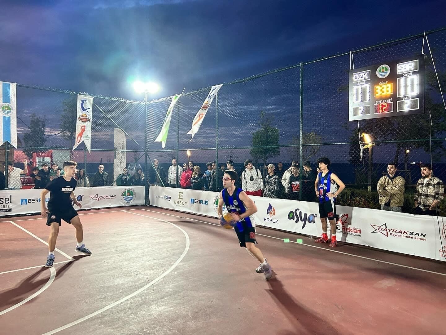 Sokak basketbolu heyecanı başladı