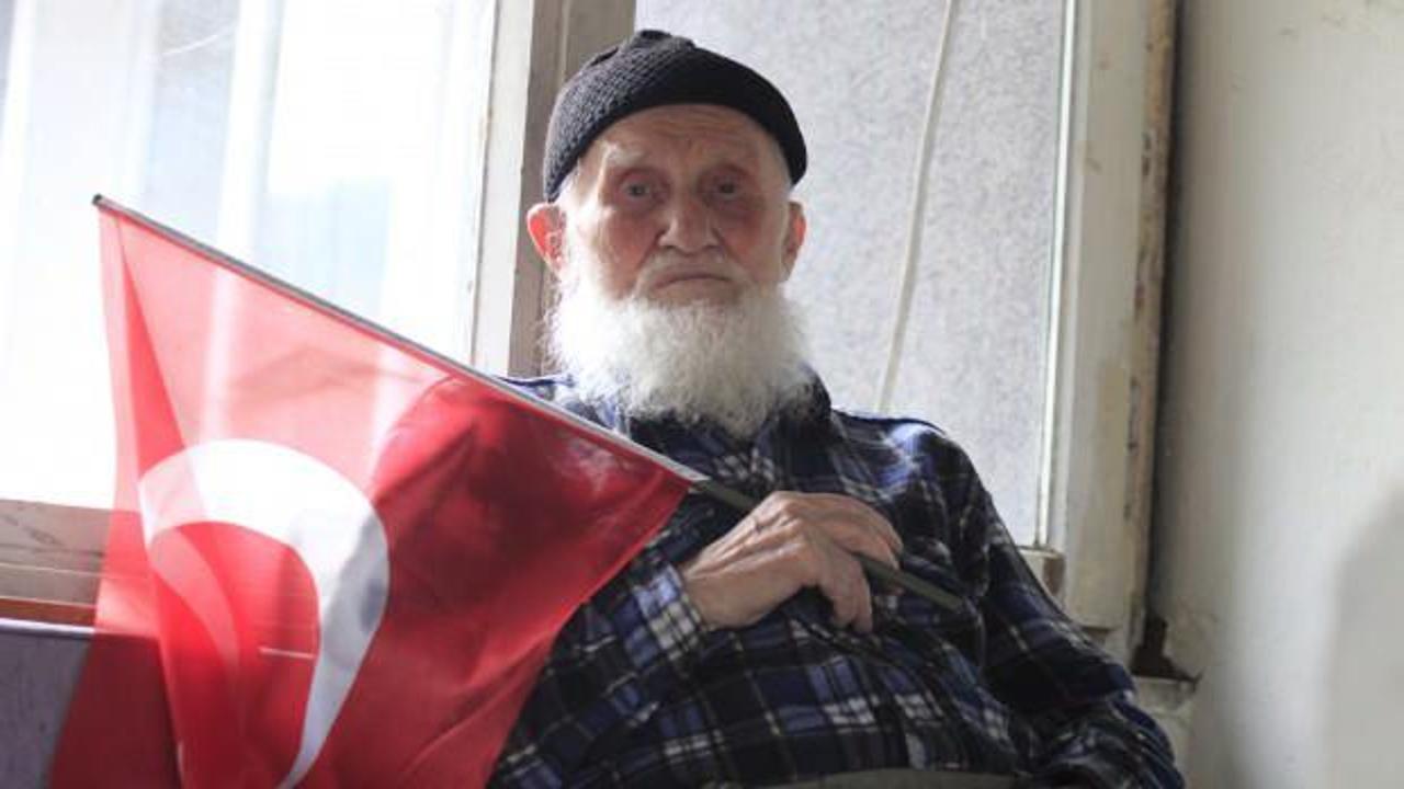 Recep dede 100 yaşında: Cumhuriyet’le aynı yaşta olmanın mutluluğunu yaşıyor