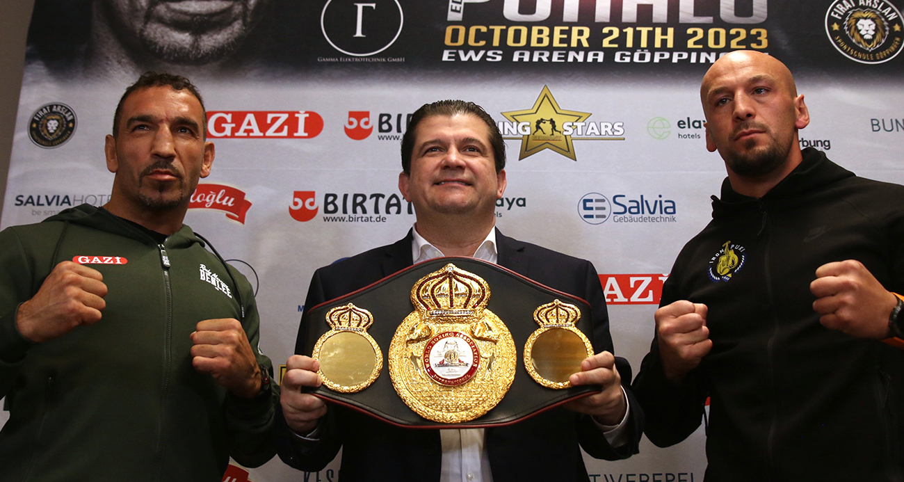 Türk boksör Fırat Arslan, rakibiyle ilk kez göz göze geldi