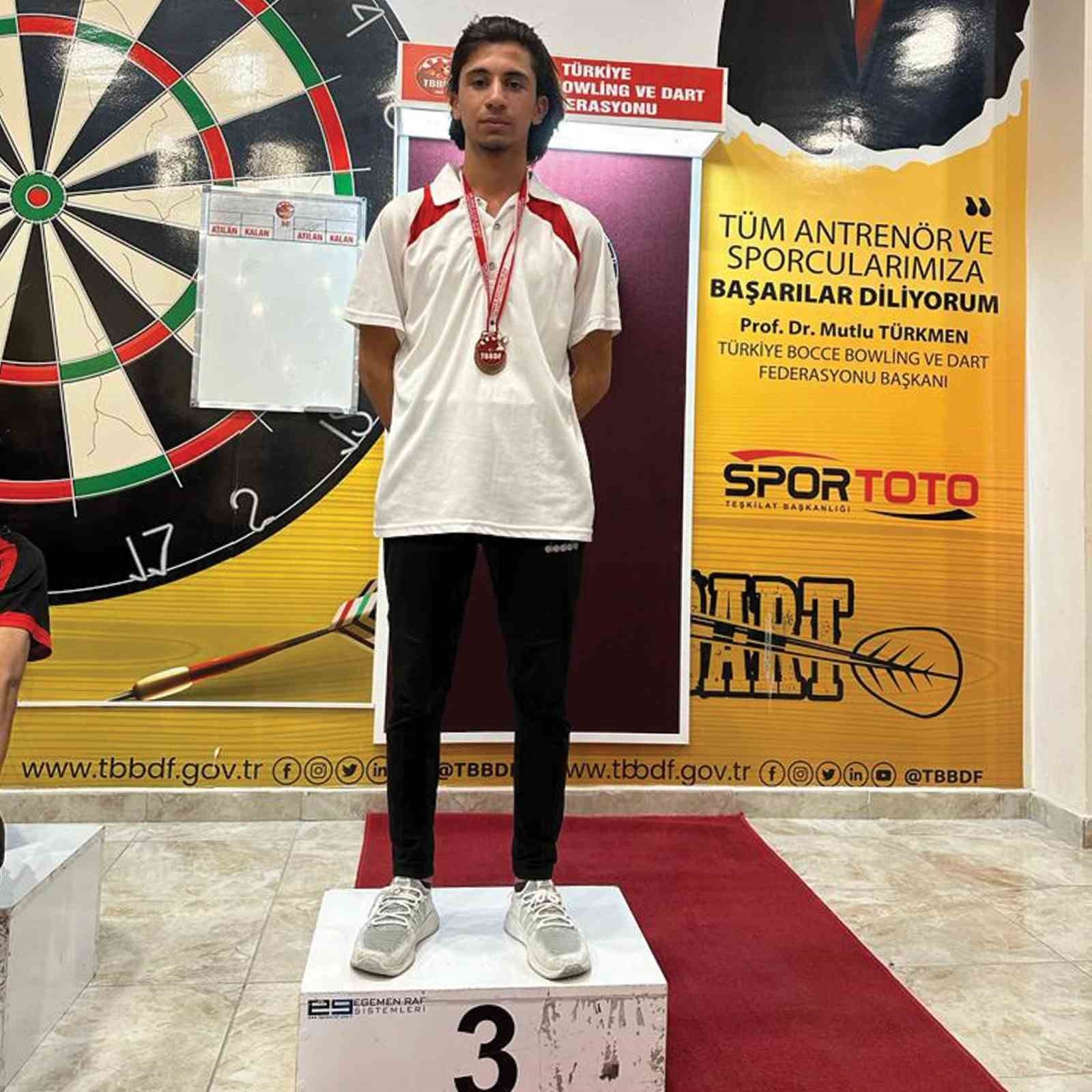 Elazığlı sporcu Türkiye 3’üncüsü oldu