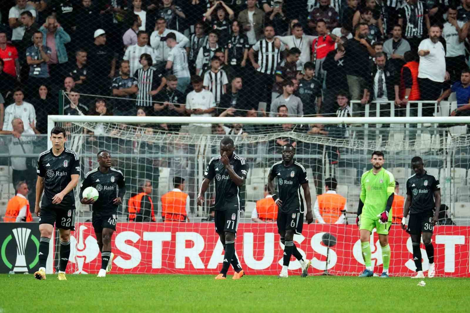 UEFA Avrupa Konferans Ligi: Beşiktaş: 2 – Lugano: 3 (Maç sonucu)