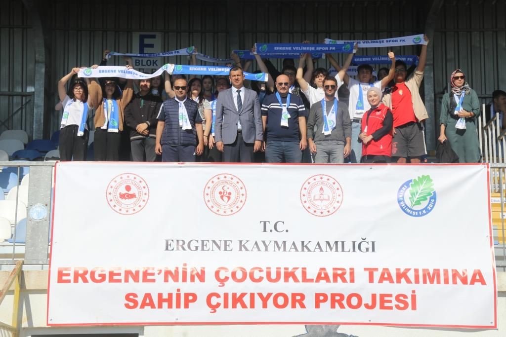 Ergene’nin çocukları takımına sahip çıkıyor projesi başladı