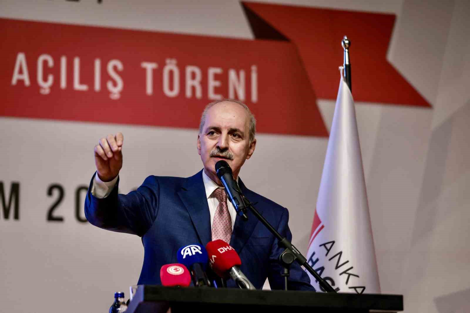 TBMM Başkanı Kurtulmuş: “(İsrail-Filistin çatışması) Türkiye olarak üzerimize düşeni yapmaya hazırız”