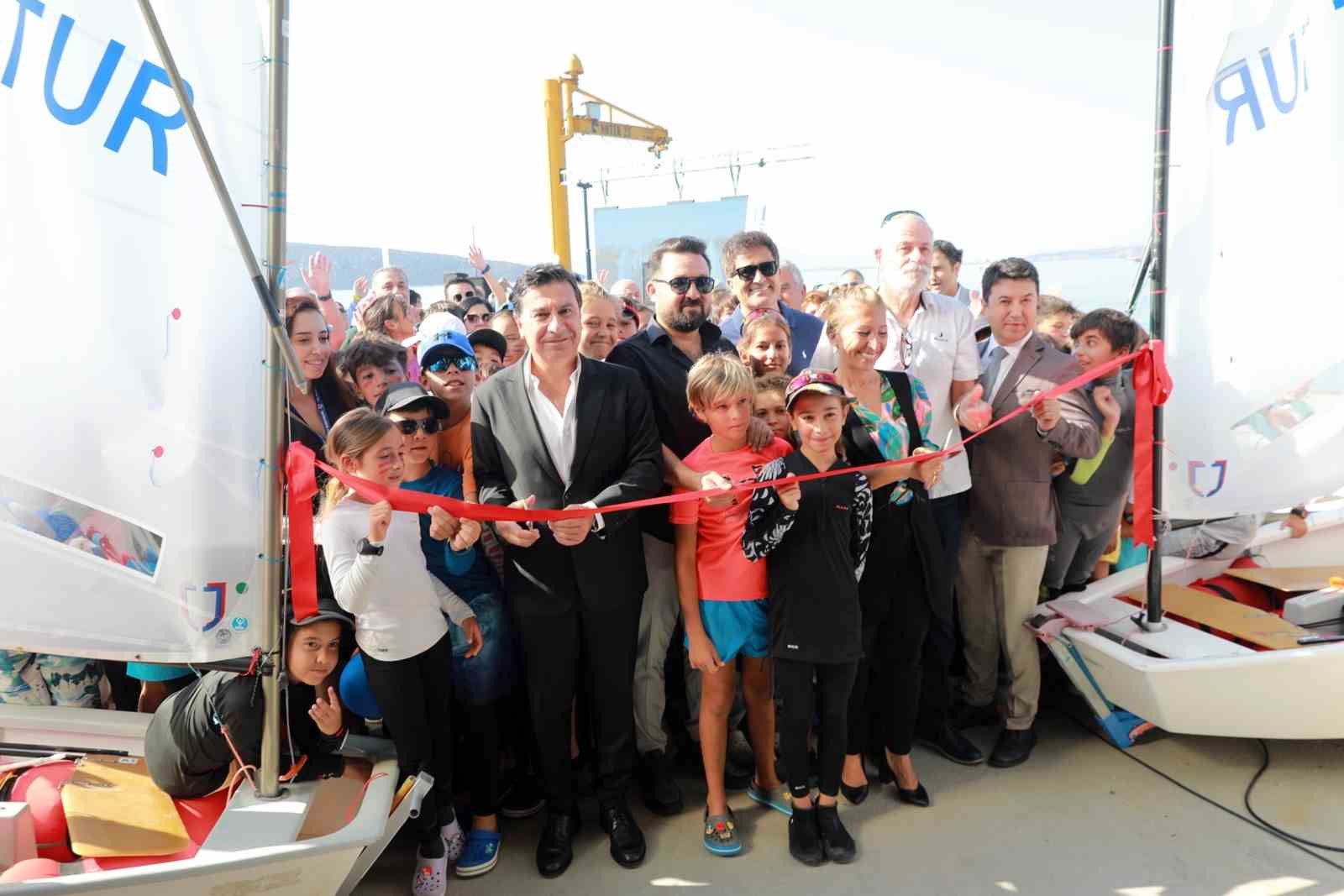 Avrupa’nın önemli yelken tesisi Bodrum’da açıldı